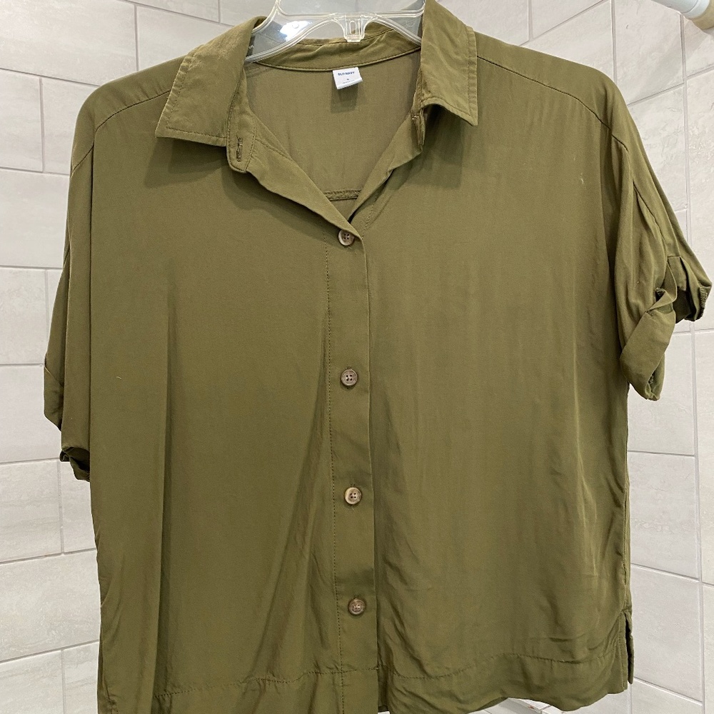 Button up short sleeve